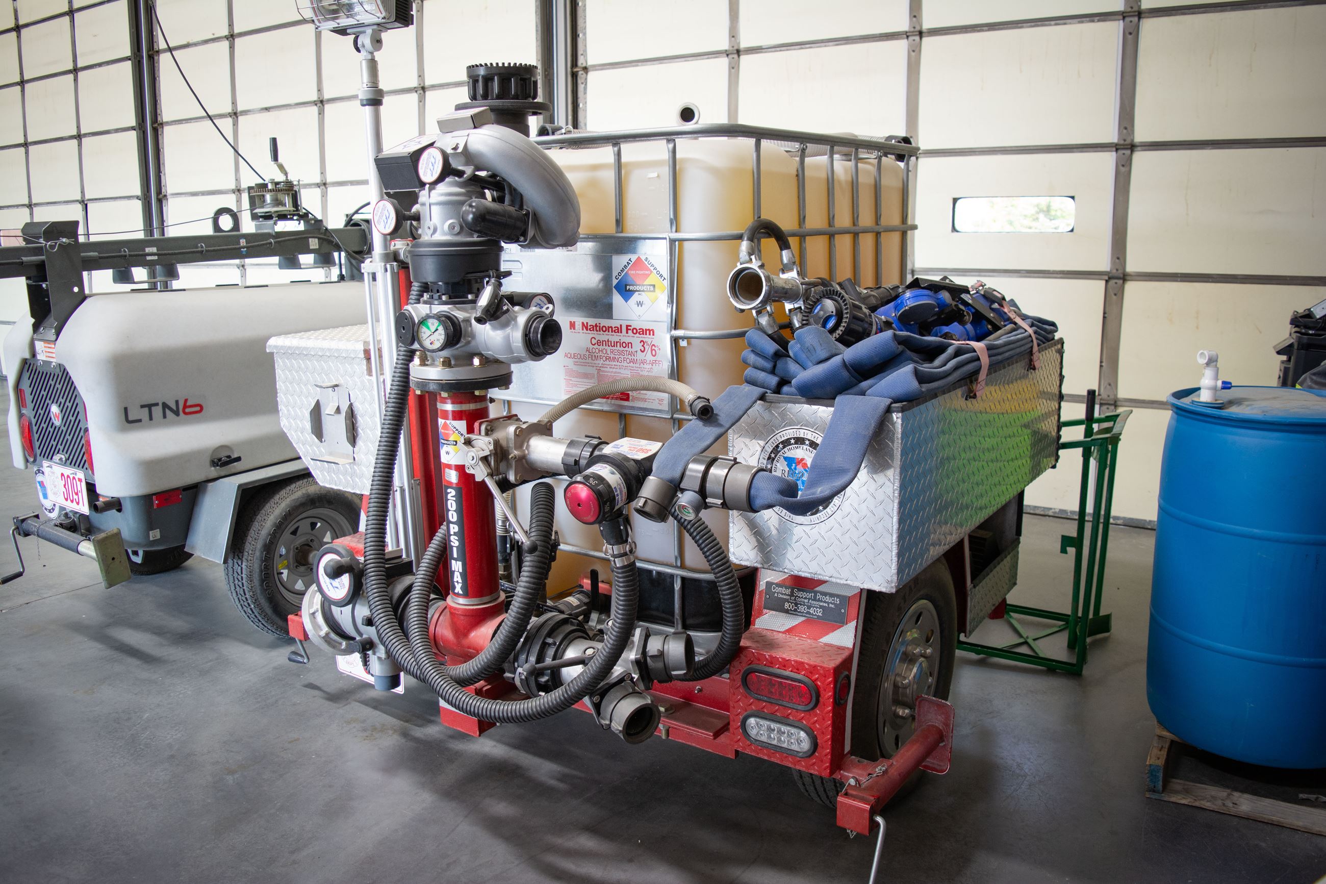 Region B Shared Foam Trailer