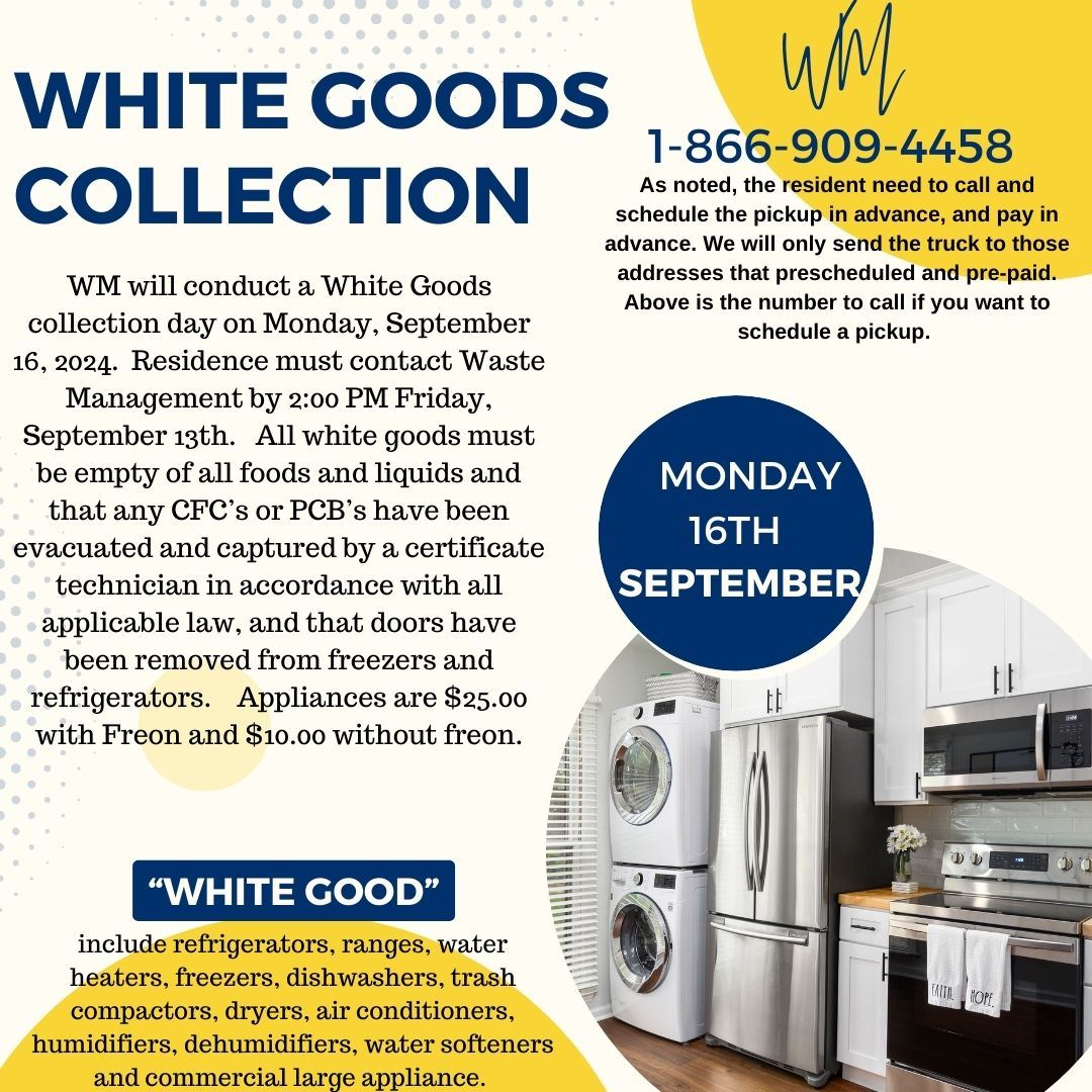 Blue and Yellow Modern Home Appliances Instagram Post